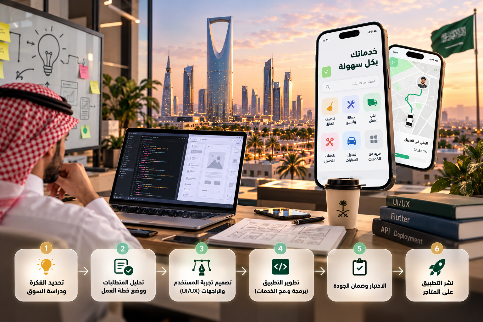 Steps to Build a Mobile App in Saudi Arabia 2026
